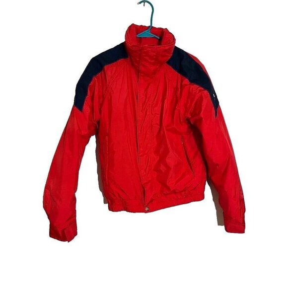 VTG The North Face Extreme Women's Red 80s Winter Jacket Sz Large - Picture 1 of 10